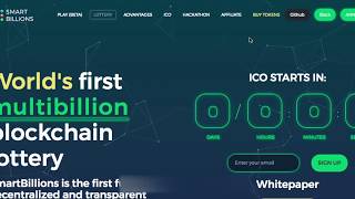 Smart billions ico review, lottery jackpot ico Smart billions ico review, lottery jackpot ico