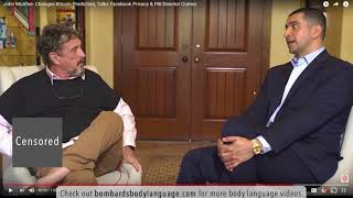 John mcafee - million dollar bitcoin prediction John mcafee - million dollar bitcoin prediction