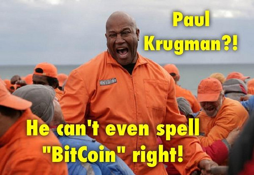 Paul krugman vs. Bitcoin Paul krugman vs. Bitcoin