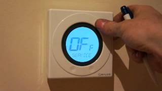 How to use the salus - s-series st620rf wireless thermostat. How to use the salus - s-series st620rf wireless thermostat.