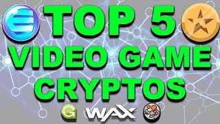 Top 5 cryptos for video games! Enjin enj, wax, decentraland mana, ukg unikoin gold, game gamecredits Top 5 cryptos for video games! Enjin enj, wax, decentraland mana, ukg unikoin gold, game gamecredits