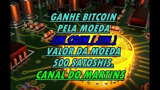 Ganhe bitcoin pela moeda jin coin ( jin ) valor da moeda 500 satoshis Ganhe bitcoin pela moeda jin coin ( jin ) valor da moeda 500 satoshis
