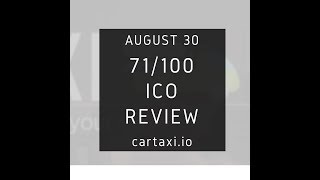 Ico review: cartaxi - world's first operating car towing platform on blockchain Ico review: cartaxi - world's first operating car towing platform on blockchain