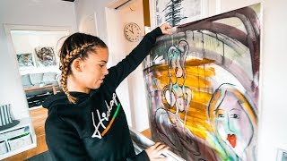 Hjälper mamma starta hennes butik Hjälper mamma starta hennes butik