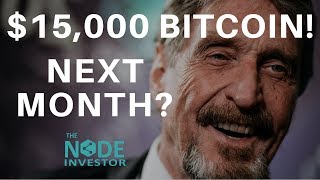Mcafee's bitcoin prediction - $15k in june! | market update btc bnb eos eth Mcafee's bitcoin prediction - $15k in june! | market update btc bnb eos eth