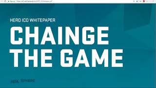 Hero coin - a decentralized online betting token. Hero coin - a decentralized online betting token.