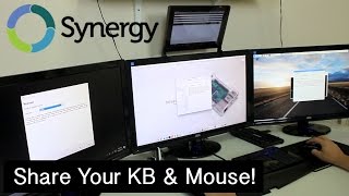 How to share your keyboard and mouse with synergy How to share your keyboard and mouse with synergy