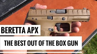 The quest for the best out of the box pistol: beretta apx part 11 The quest for the best out of the box pistol: beretta apx part 11