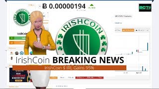 Irishcoin $irl gained 95% over the past day Irishcoin $irl gained 95% over the past day