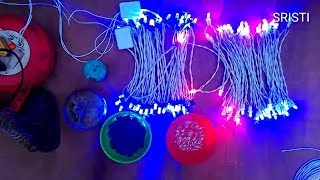 Diy led light chain in low cost (homemade)